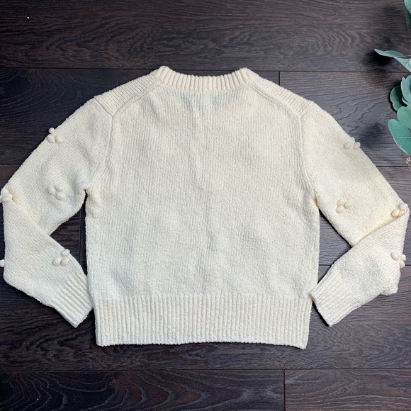 NWT Madewell Pom Pom Pullover Sweater - Picture 6 of 6